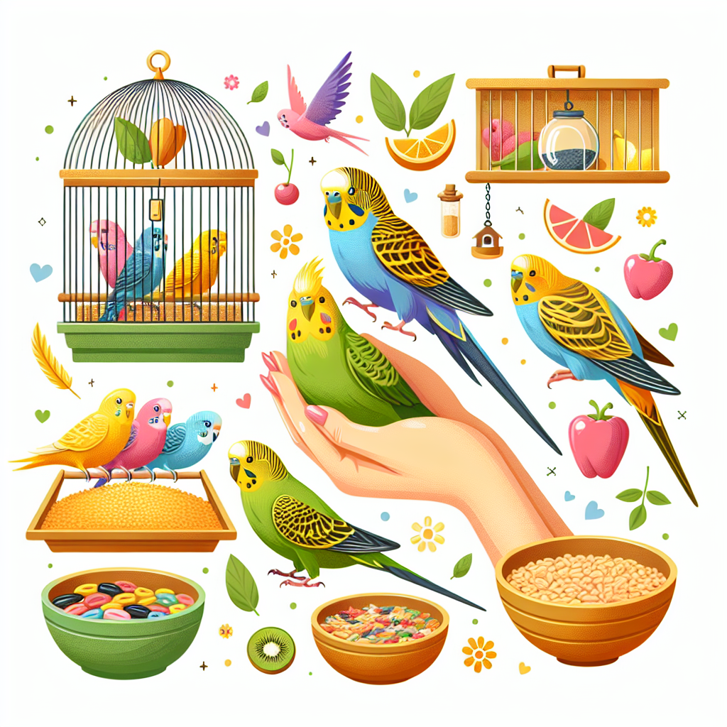 Haustier-Vögel: Tipps zur richtigen Pflege und Ernährung