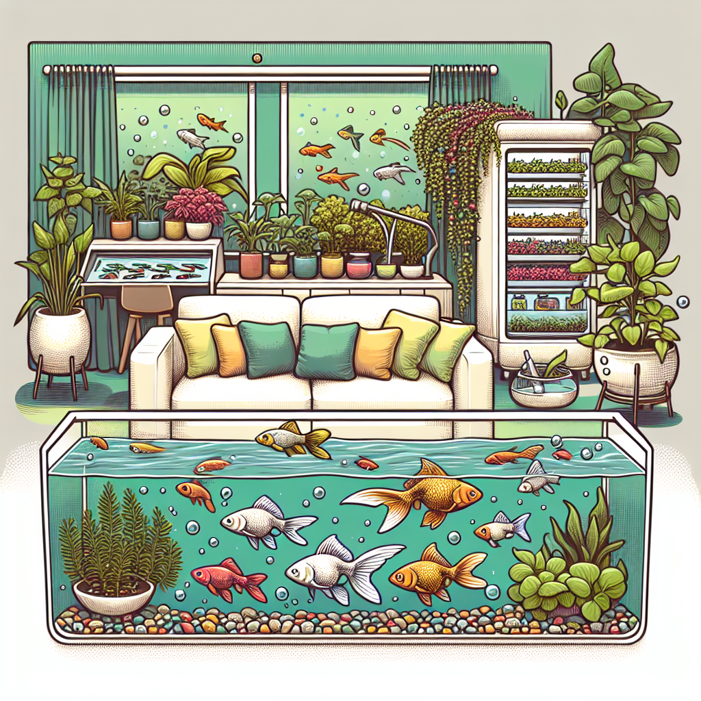 Aquaponik im Wohnzimmer: Fische und Pflanzen in Symbiose halten
