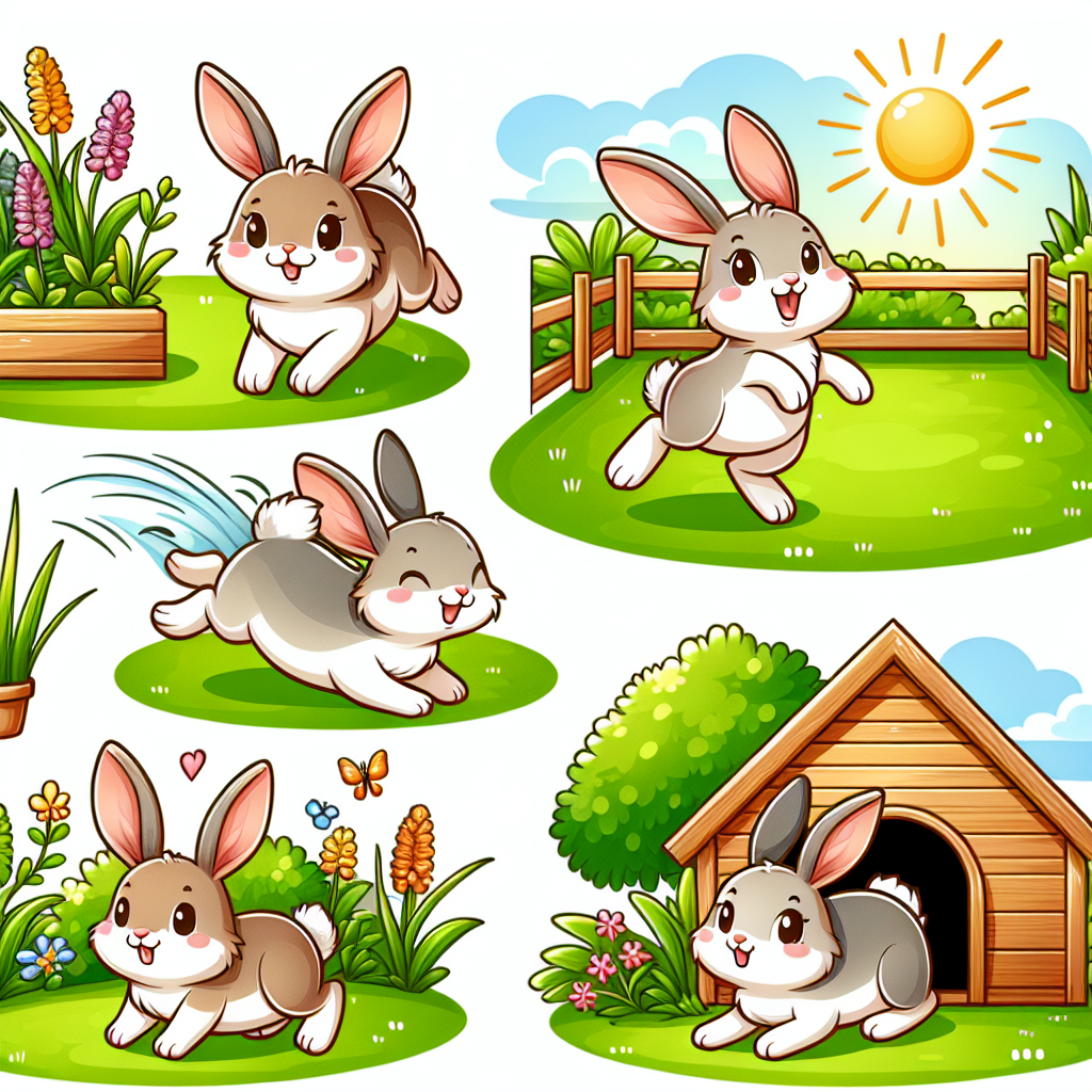 Langohren im Glück: Die optimale Gestaltung eines Kaninchenfreigeheges